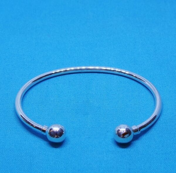 Fabulously Chunky, Solid, Screw End Sterling Silver Torque Bangle