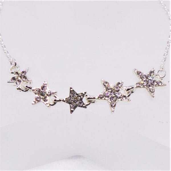 Stunning Sparkling Multi Star Crystal Bracelet