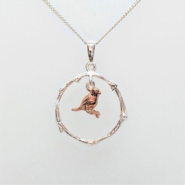 Stunning Darcie Bird Pendant and Chain