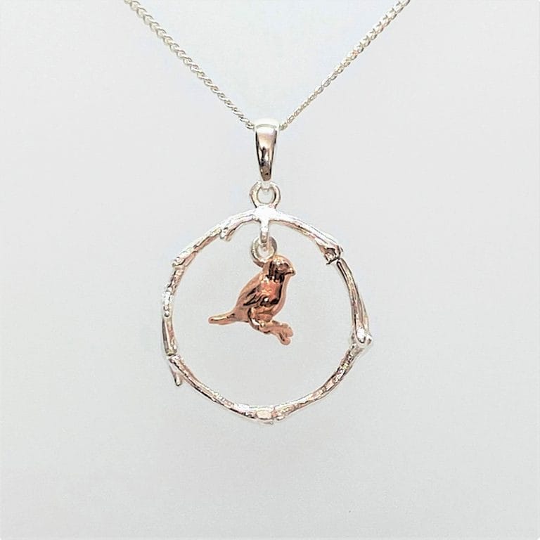 Stunning Darcie Bird Pendant and Chain