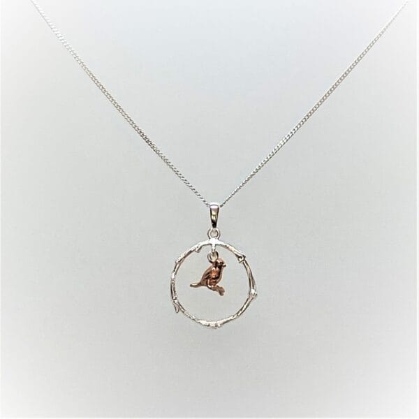 Stunning Darcie Bird Pendant and Chain